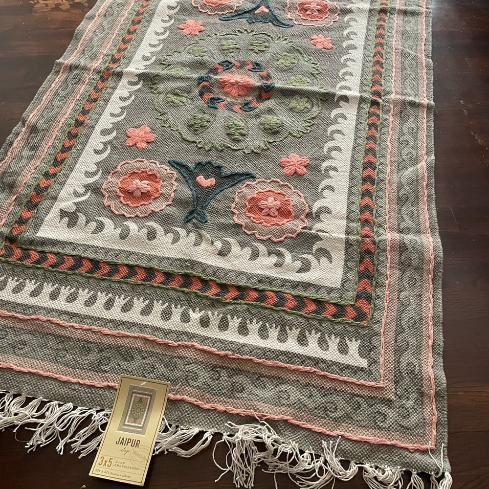 NWT Rug 3x5 ft World Market